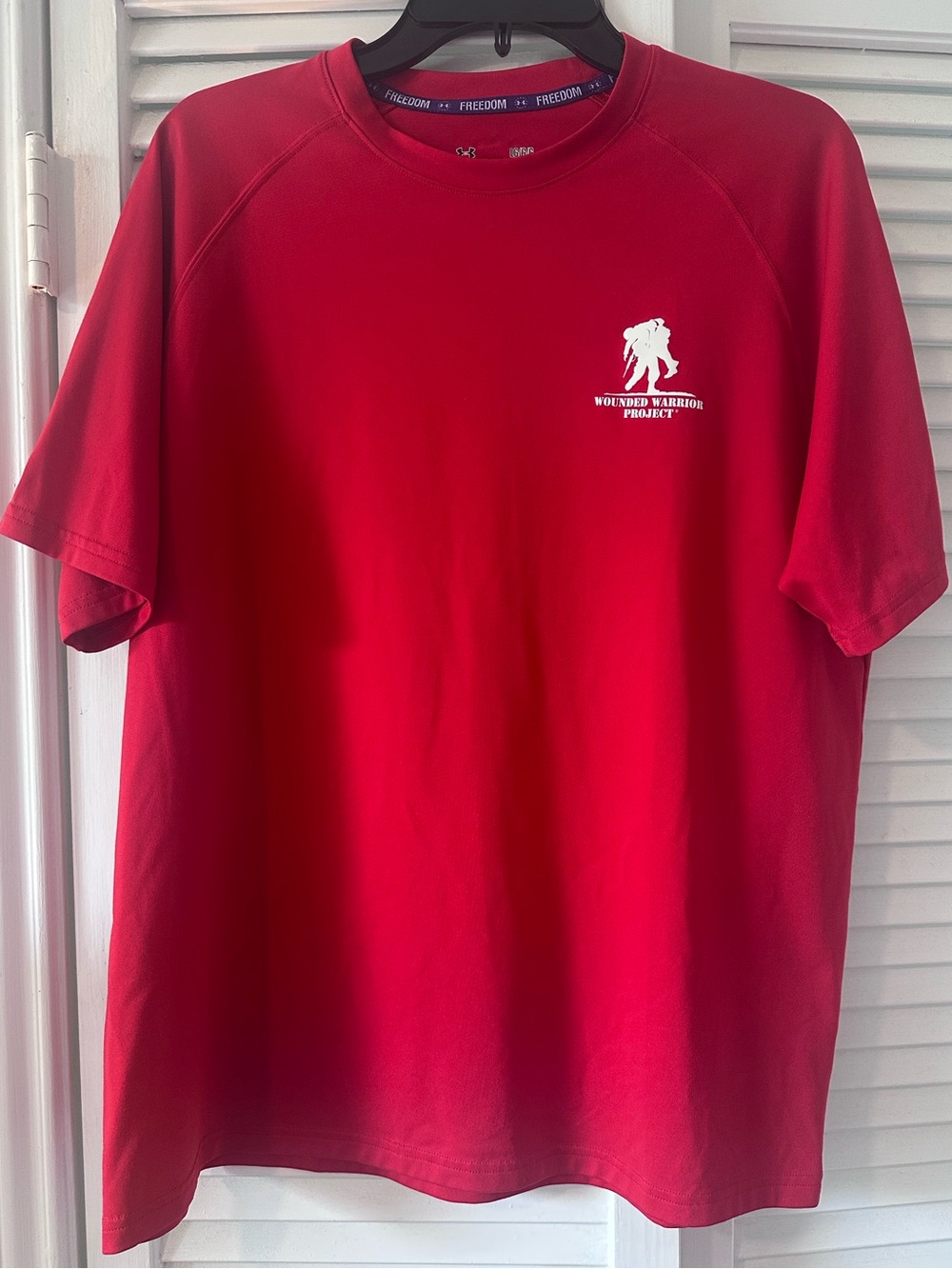 Under Armour Loose Fit Wounded Warrior Project Shirt Large